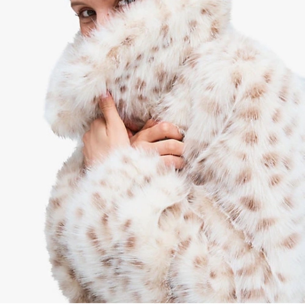 Kate Spade Faux Fur Coat